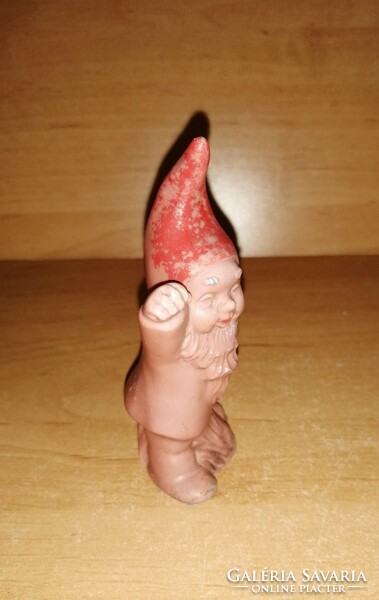Old ndk ari toy rubber figure dwarf 9 cm high (po-2)