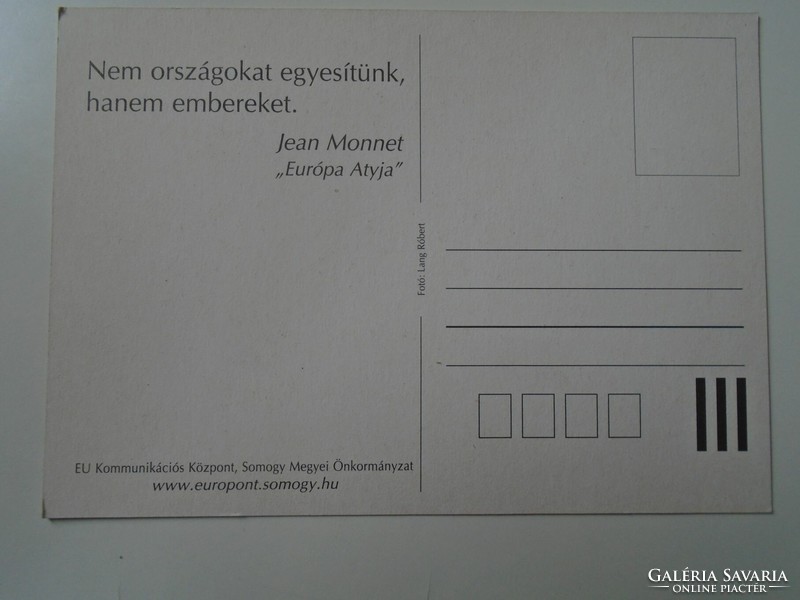 D194340   Reklám  képeslap választási  propaganda lap - Horn Péter akadémikus- -Somogy megye