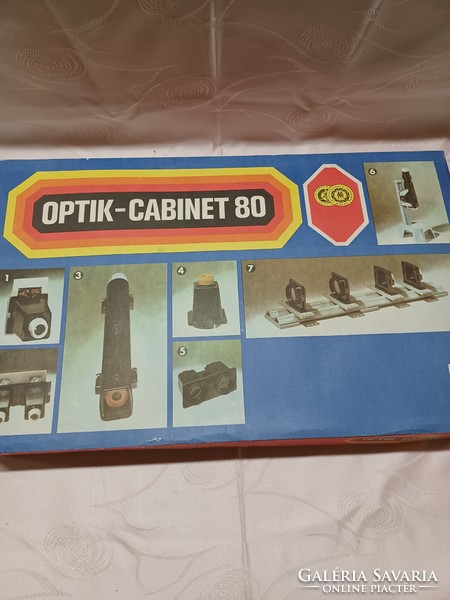 OPTIK-CABINET 80 mikroszkópos játék
