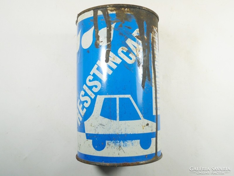Retro tin can car care - Czechoslovak production 1980s