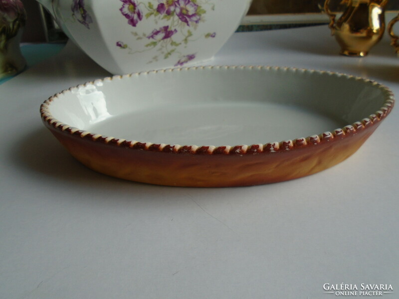 Bavaria ceramic baking dish. 24.5 X 15.3 X 4 cm.