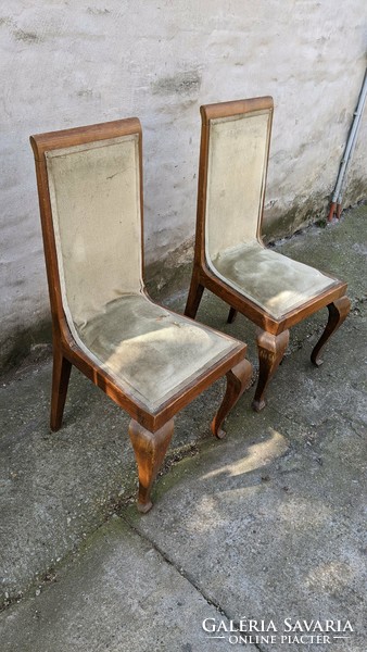 Biedermeier chairs to be renovated (2pcs)