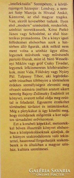 Talpassy Tibor: A magyar színjátszás hőskora