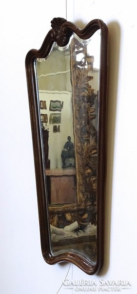 1M600 Antik neobarokk tükör 108 x 65 cm
