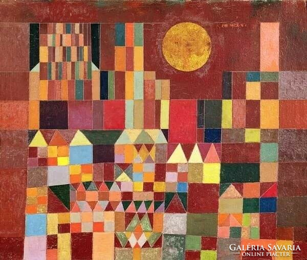 Paul Klee: Castle and Sun