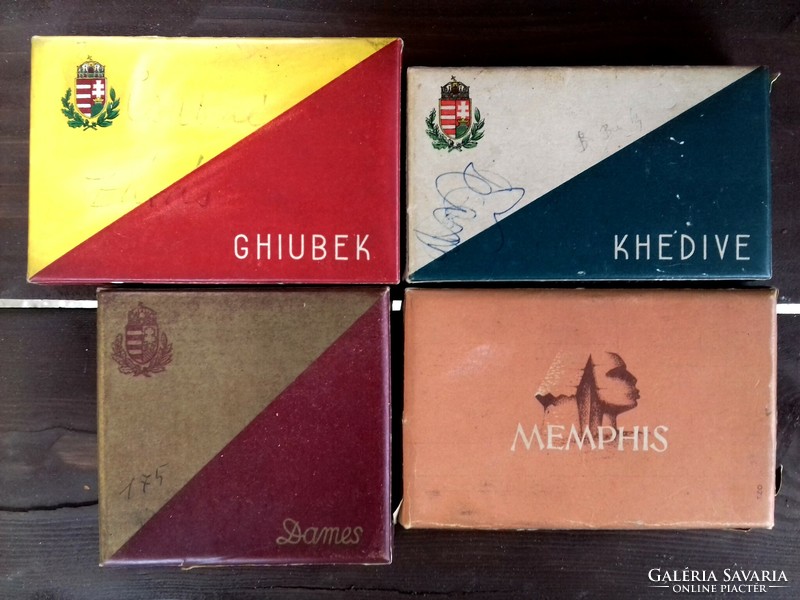 Hungarian cigarette and cigar cartons