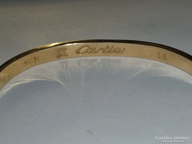 Cartier unixes karkötő Férfi Női - Nincs hozzá hasonló arany ékszer, ennyiért a magyar piacon