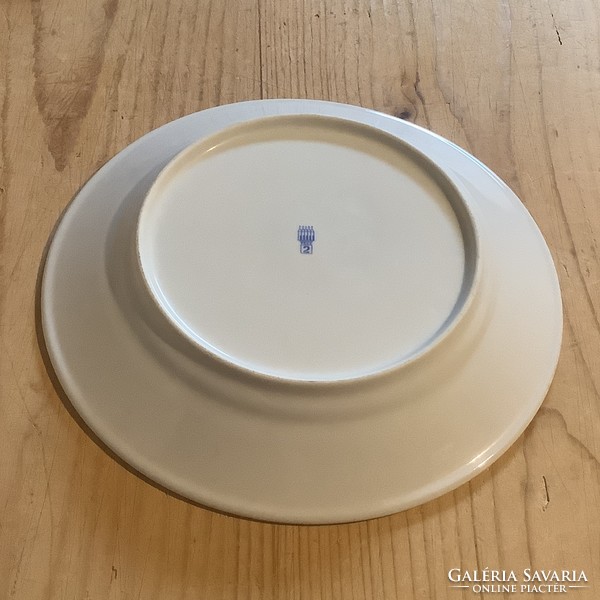 Zsolnay blue striped flat plate 3 pcs