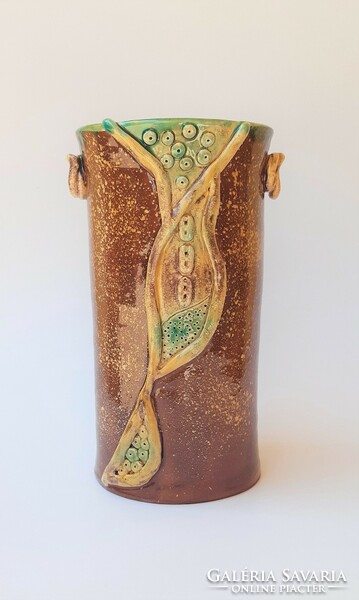 Nice handmade vase - Baczko ceramics