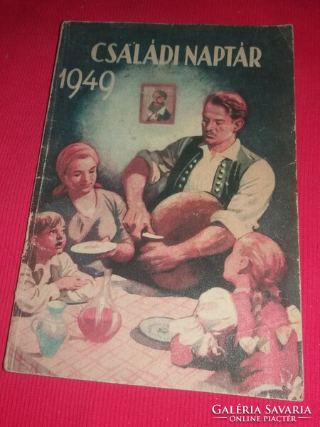 1940.CSALÁDI NAPTÁR KALENDÁRIUM  évkönyv a képek szerint