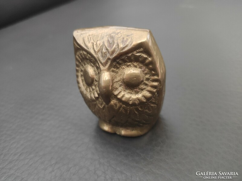 Owl made of brass