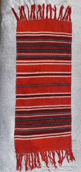 Hand-woven tablecloth, runner 67x24 cm Óbuda v posta