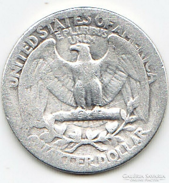 USA 25 ezüst cent 1935