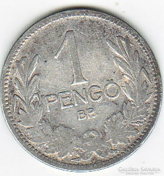 Magyarország 1 ezüst Magyar pengő 1927