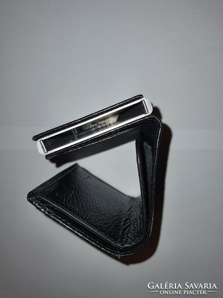 Montblanc card holder name holder wallet leather