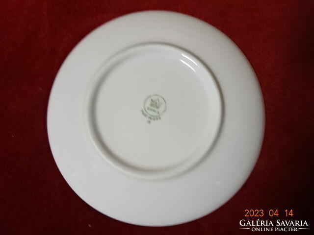 Kahla German porcelain small plate, five pieces, violet pattern. Jokai.