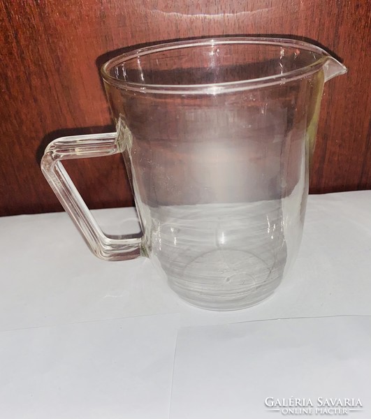 Small glass jug spout