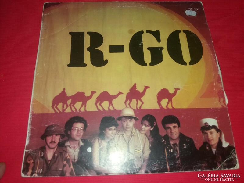 Régi bakelit nagylemez LP  R-GO magyar csikidam popzene a képek szerint