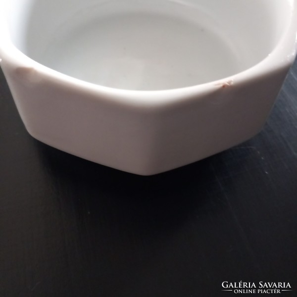 Malév relic, large bowl 4.5×10.5 damaged