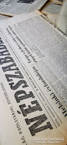 1961 April 30 / people's freedom / birthday :-) original, old newspaper no.: 24793
