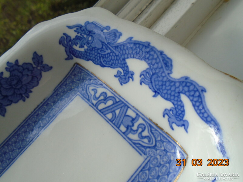 Antique coalport dragon Chinese dragon pattern tray