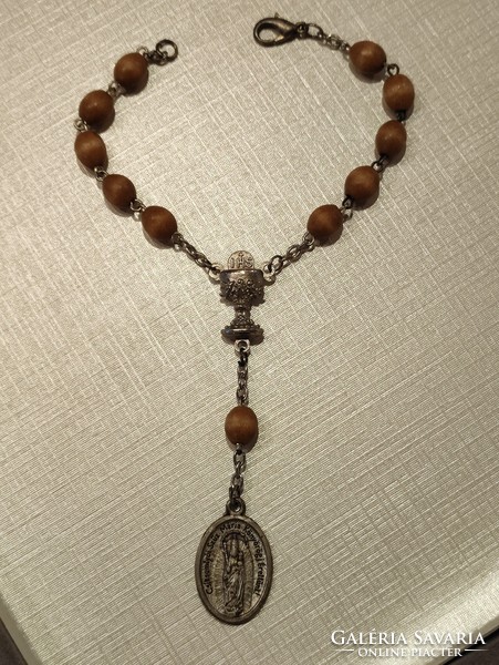 Rosary bracelet with 
