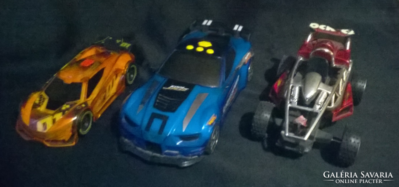 Large toy model cars 3 pcs