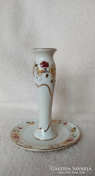 3287/026 Zsolnay single branch butterfly candle holder