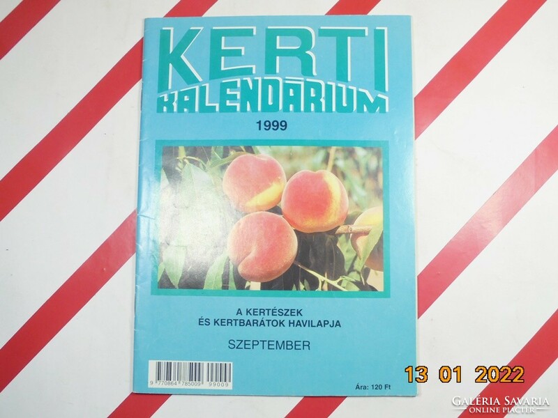 Kerti Kalendárium 1999. szeptember