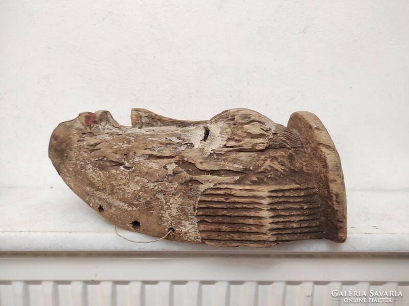 Antik afrikai maszk Fang népcsoport fa Gabon sérült leértékelt 228 dob 47 7081