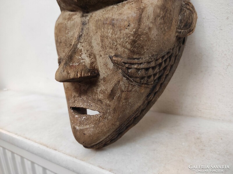 Antique African Igbo ethnic group wooden mask Nigeria African mask discounted 290 drop 100 7083