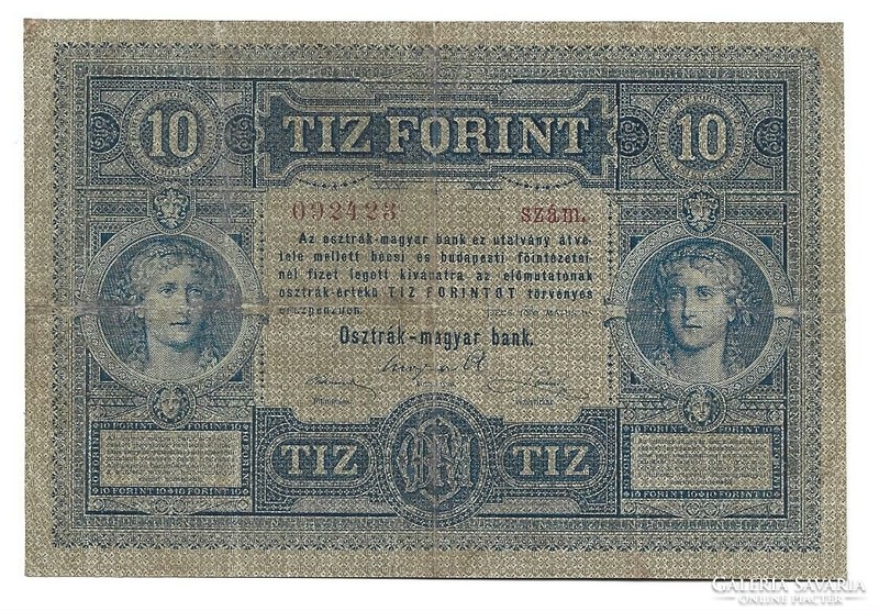 10 gulden forint 1880 Eredeti állapot
