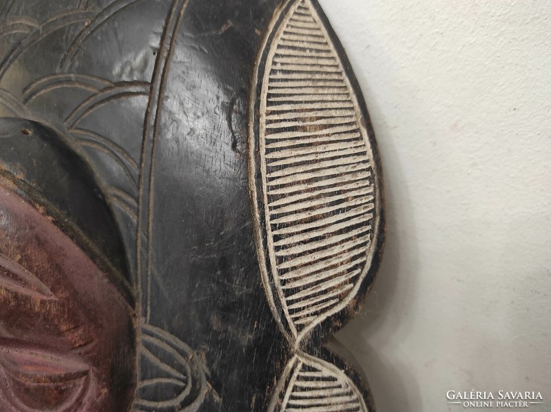 Antik afrikai pajzs Songye népcsoport Kongó sérült leértékelt 910 Le 7169
