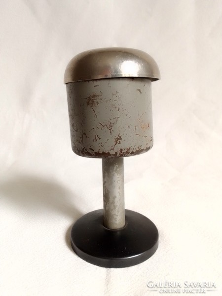 Antique old lever manual railway signal bell for model 0 train field table additional record game