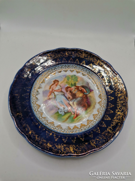 Altwien porcelán tányér