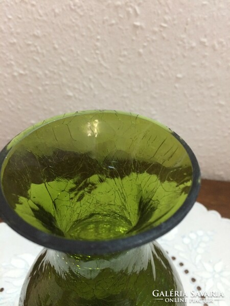 Repesztett üveg váza