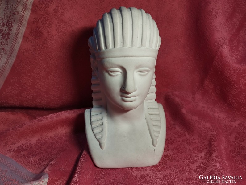 Egyptian alabaster statue