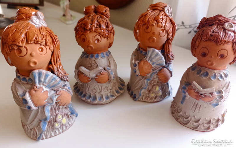 Antalfiné Szente Katalin ceramic figurines