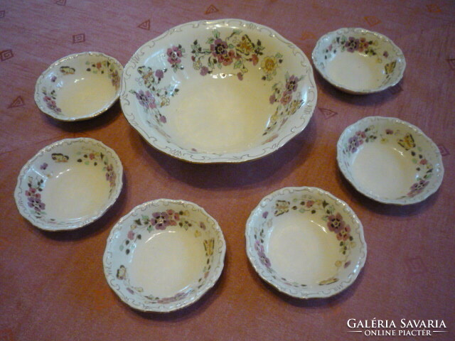 Zsolnay compote set