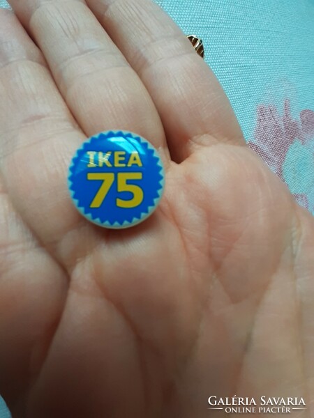Badge issued for Ikea's 75th anniversary