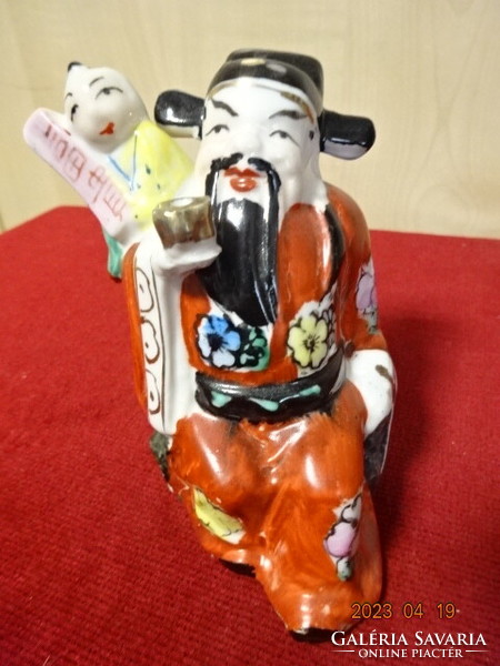 Kínai porcelán figura, a három tudós, három egyben eladó. Jókai.