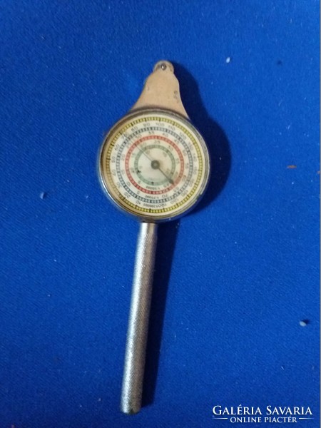 RETRO fém kurviméter görbületmérő, mérnöki eszköz patent állapotban a képek szerint