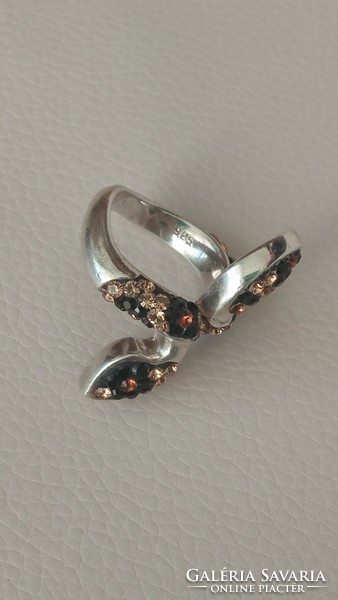 Unique silver ring