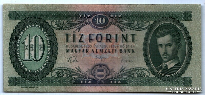 Ritka 1960-as 10 Forint