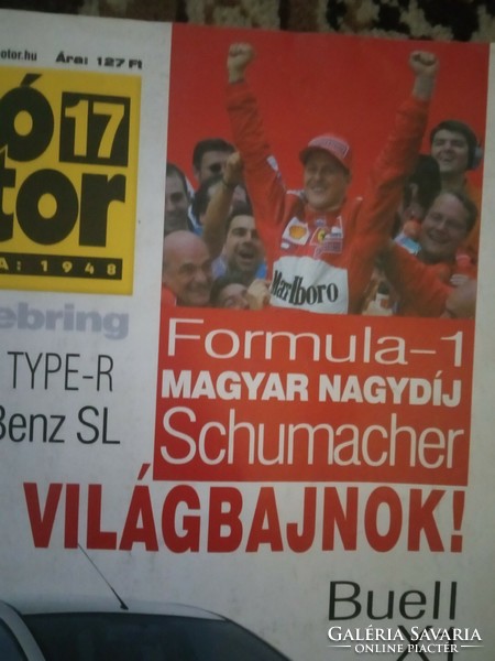 Autó - Motor Magazin  2001-2002 /  Ferrari, Schumacher !