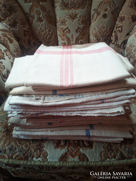 Antique home-woven linen package.