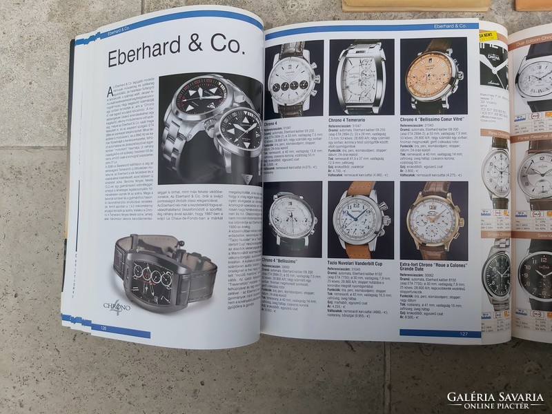 2 watch catalogs with many hundreds of pages, watches uhren exclusiv in one