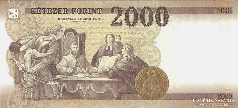 2000 forint 2016 UNC