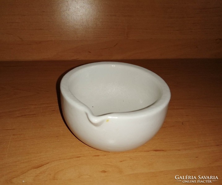 Kőbánya porcelain pharmacy mortar (20/d)