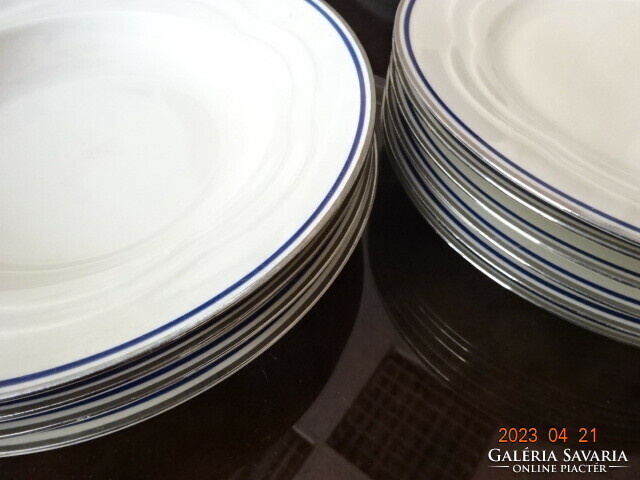 Epiag Czechoslovakian quality porcelain, antique tableware, 22 pieces. Jokai.
